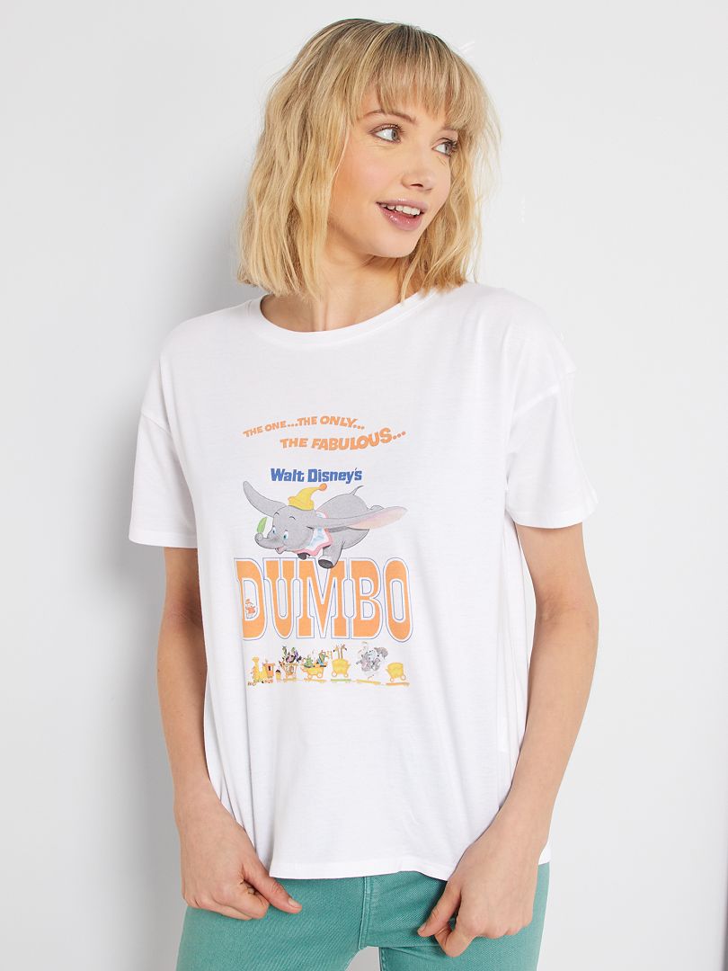 Camiseta estampada 'Dumbo' NARANJA - Kiabi