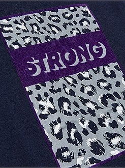 Niño 3-12 años - Camiseta estampada 'eco-concepción' - Kiabi