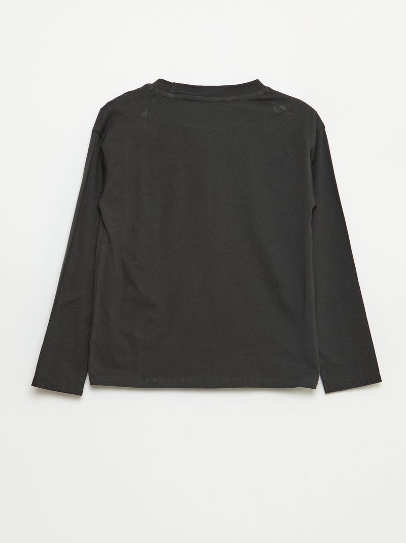 Camiseta estampada 'El Grinch' Negro - Kiabi