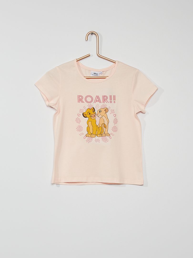 Camiseta Rey León' - ROSA Kiabi - 9.00€
