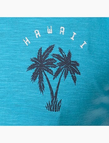 Camiseta estampada en el pecho