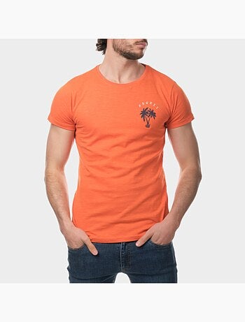 Camiseta estampada en el pecho