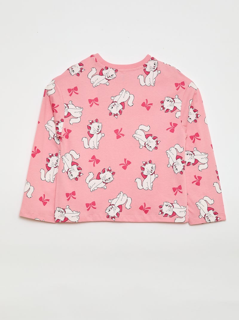 Camiseta estampada fantasía 'Marie' 'Disney' Rosa - Kiabi