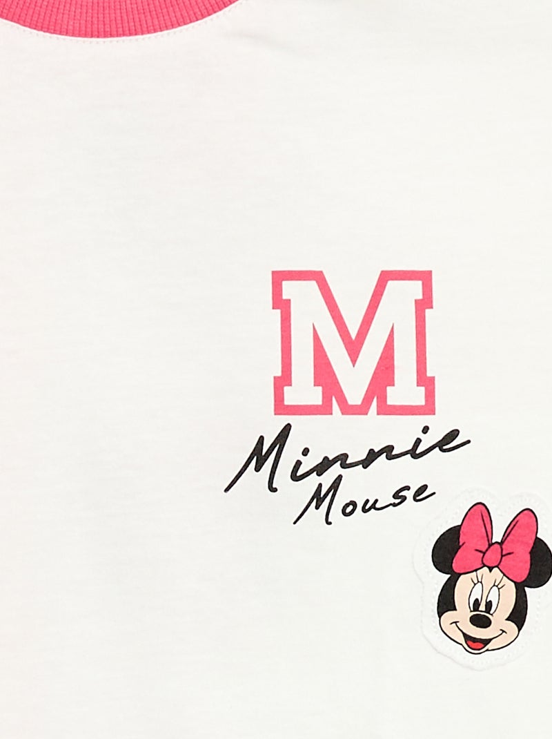 Camiseta estampada fantasía 'Minnie' 'Disney' Blanco - Kiabi