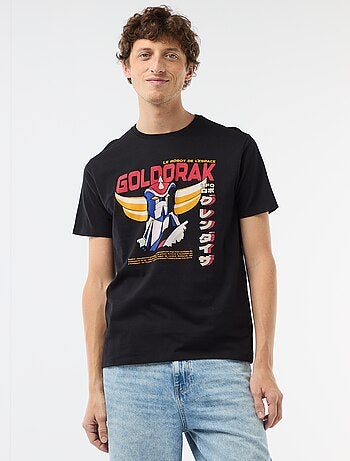 Camiseta estampada 'Goldorak' de manga corta