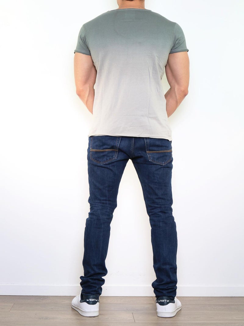 Camiseta estampada Gris - Kiabi