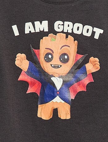 Camiseta estampada 'Groot' 'Marvel'