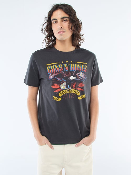 Camiseta estampada 'Guns N' Roses' - Kiabi