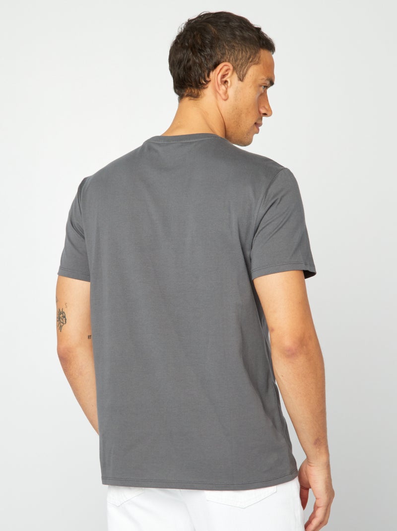 Camiseta estampada 'Guns N'Roses' GRIS - Kiabi