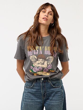 Camiseta estampada 'Guns N'Roses'