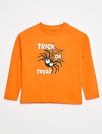 Camiseta estampada 'Halloween'