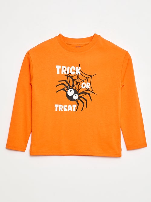 Camiseta estampada 'Halloween' - Kiabi
