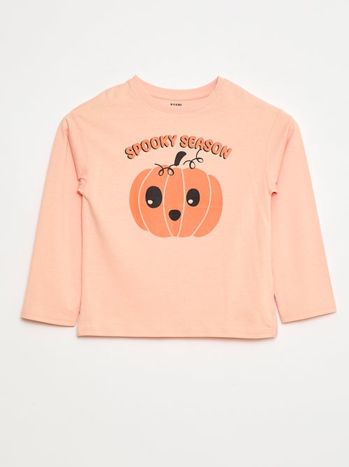 Camiseta estampada 'Halloween' - Kiabi