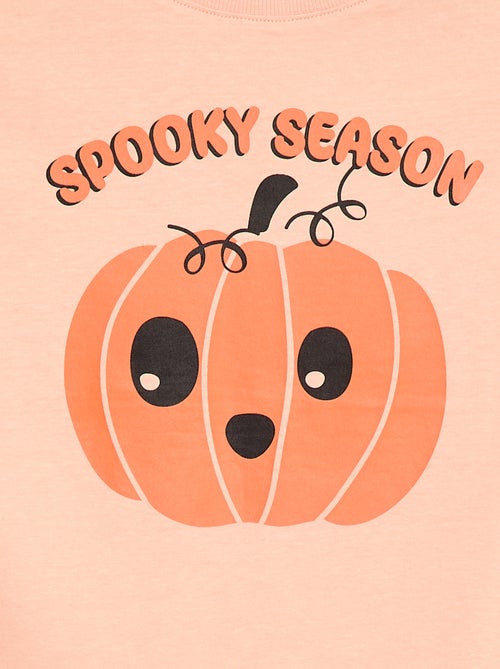 Camiseta estampada 'Halloween' - Kiabi