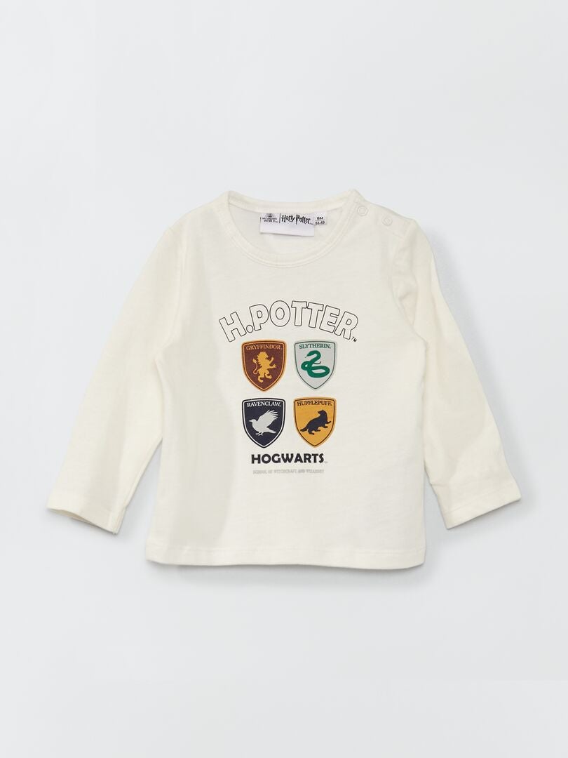 Camiseta estampada 'Harry Potter' Blanco - Kiabi
