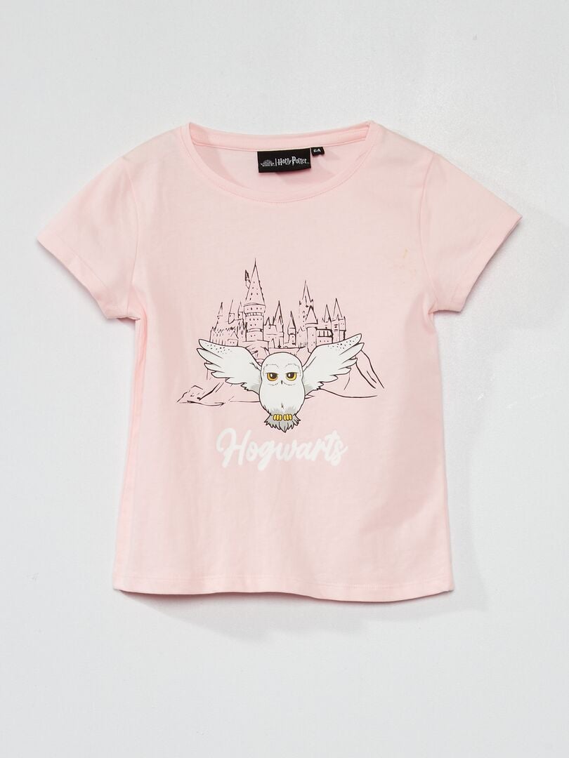 Camiseta estampada 'Harry Potter' rosa - Kiabi