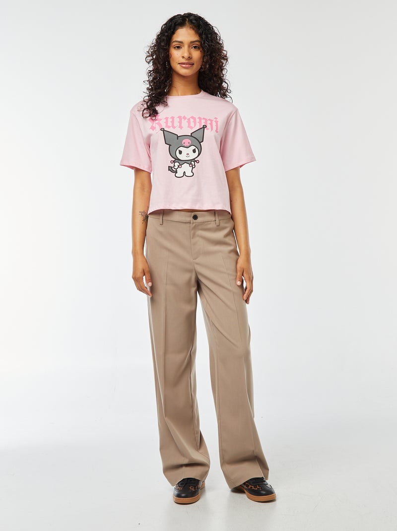 Camiseta estampada 'Hello Kitty and friends' ROSA - Kiabi