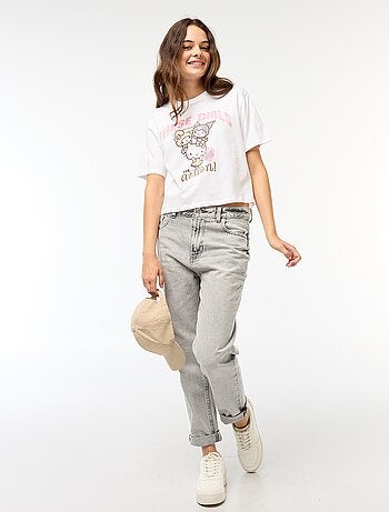 Camiseta estampada 'Hello Kitty'