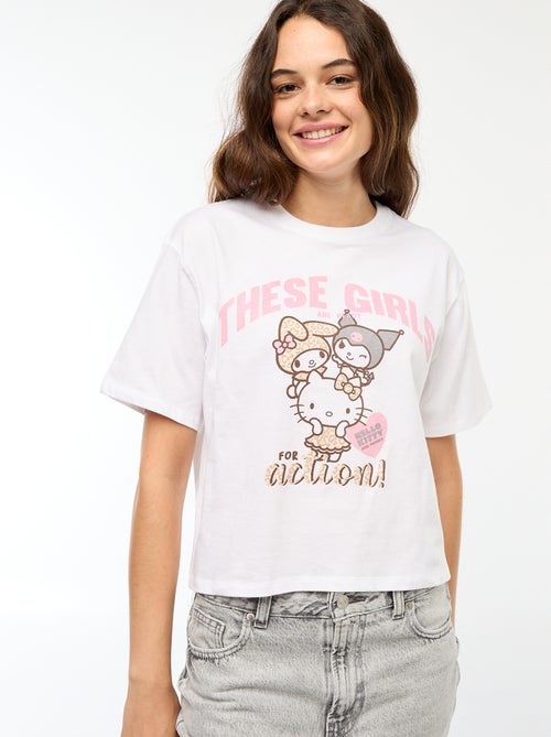 Camiseta estampada 'Hello Kitty' - Kiabi