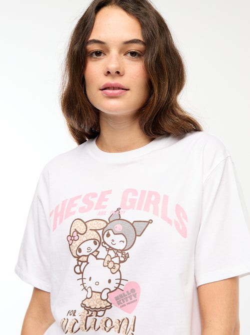 Camiseta estampada 'Hello Kitty' - Kiabi