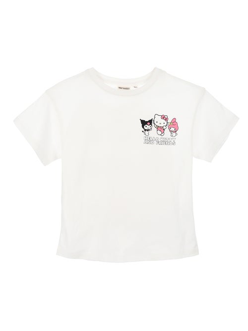 Camiseta estampada 'Hello Kitty' de algodón liso - Kiabi