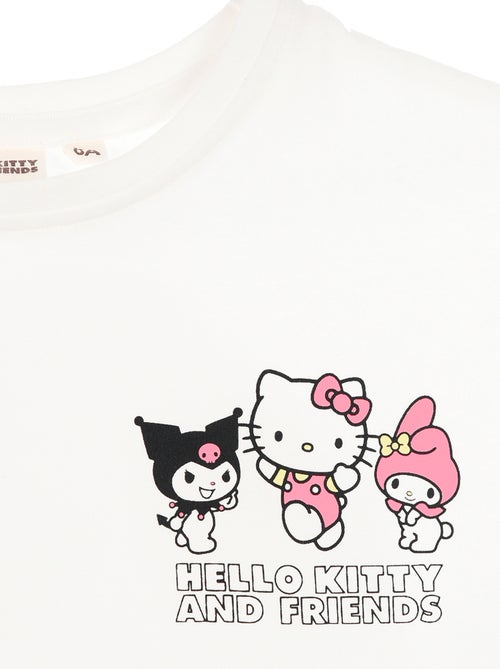 Camiseta estampada 'Hello Kitty' de algodón liso - Kiabi