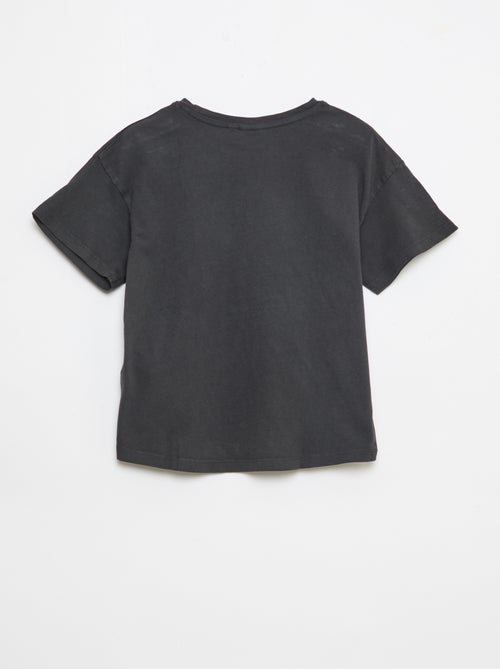 Camiseta estampada 'Hello Kitty' de algodón liso - Kiabi