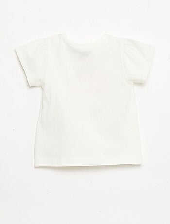 Camiseta estampada 'Hello Kitty' en relieve