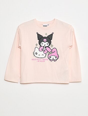 Camiseta estampada 'Hello Kitty'