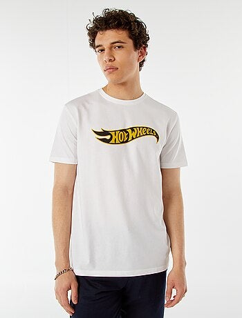 Camiseta estampada 'Hot Wheels'