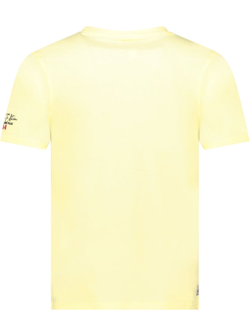 Camiseta estampada jerateak – canadian peak Amarillo claro - Kiabi