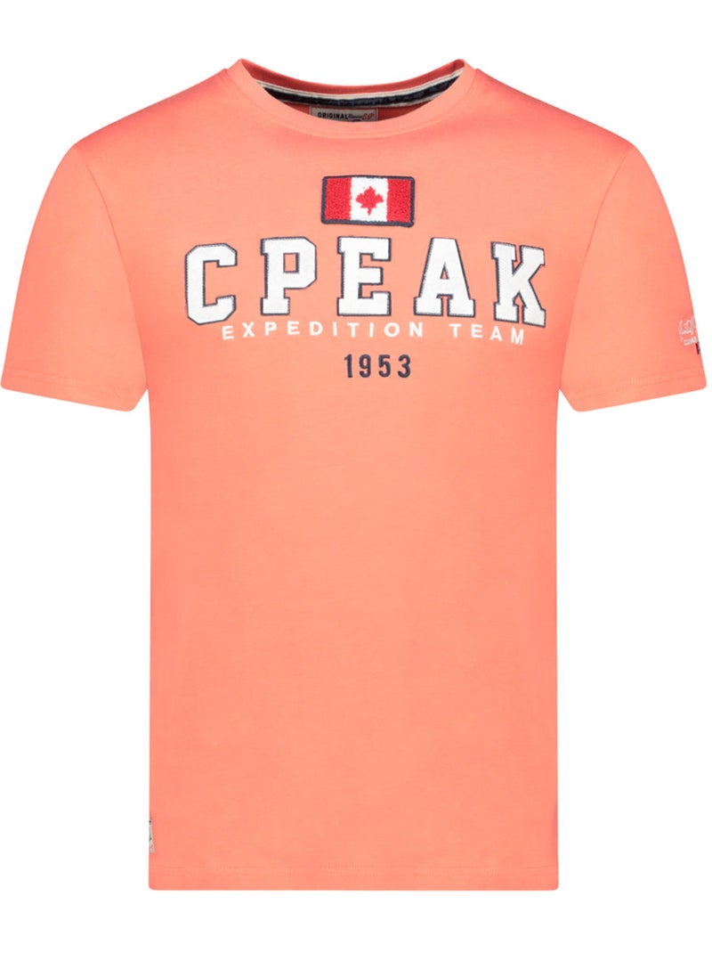 Camiseta estampada jerateak – canadian peak Coral - Kiabi
