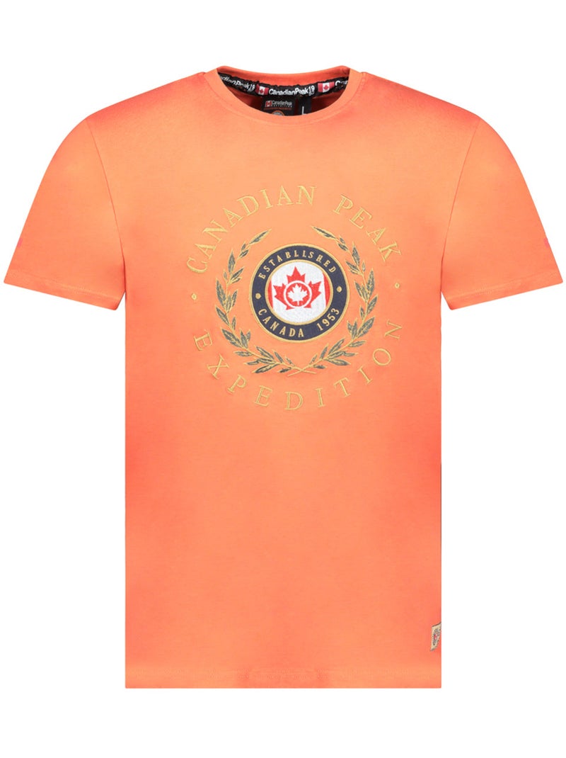 Camiseta estampada jigereak – canadian peak Coral - Kiabi