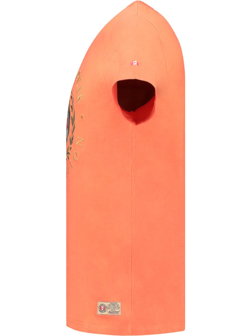Camiseta estampada jigereak – canadian peak Coral - Kiabi