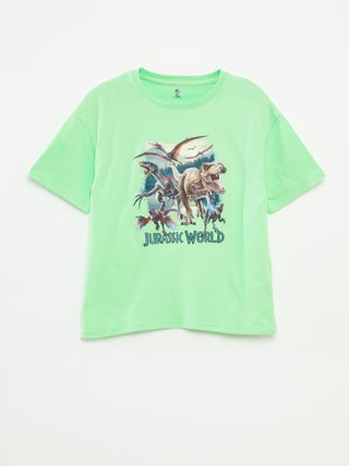 Camiseta estampada 'Jurassic World'