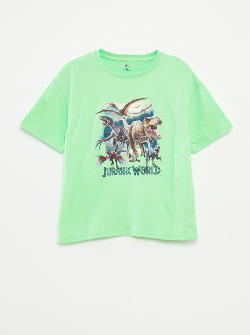 Camiseta estampada 'Jurassic World' - Kiabi
