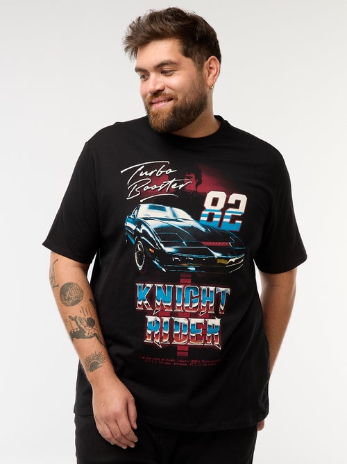 Camiseta estampada 'K2000' de manga corta - Kiabi