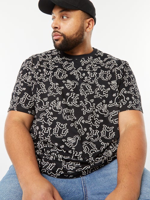 Camiseta estampada 'Keith Haring' - Kiabi