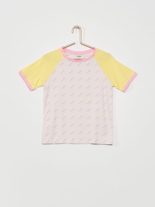 Camiseta estampada 'Kiabi' vintage - Kiabi