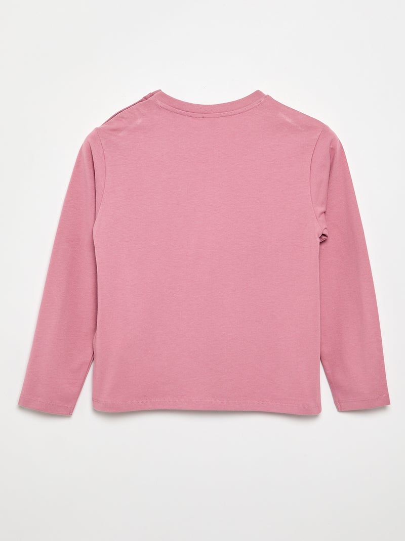Camiseta estampada 'Kuromi' - colección fácil de poner Rosa - Kiabi