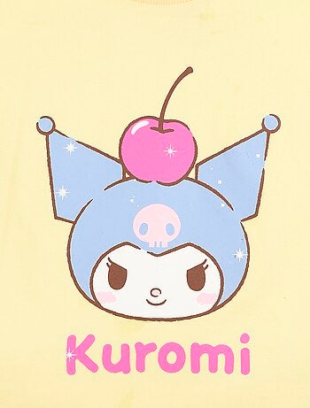 Camiseta estampada 'Kuromi' - Fácil de poner