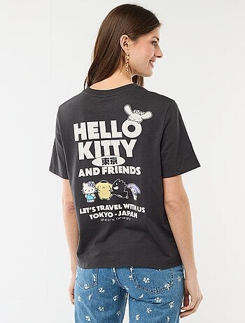 Camiseta estampada 'Kuromi' de manga corta