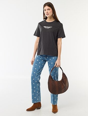 Camiseta estampada 'Kuromi' de manga corta