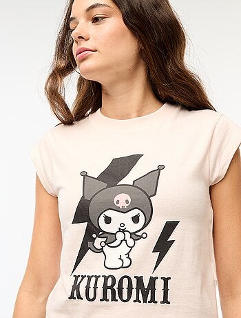 Camiseta estampada 'Kuromi'