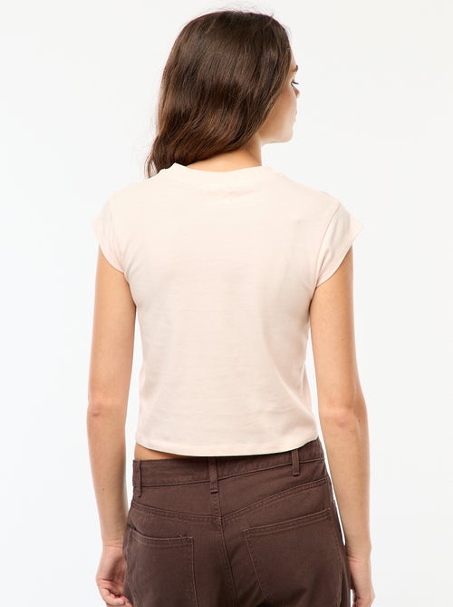 Camiseta estampada 'Kuromi' - Kiabi