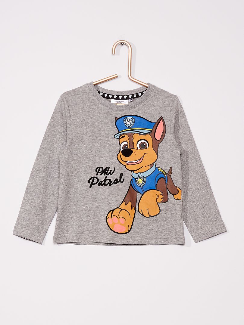 Camiseta estampada 'La Patrulla Canina' GRIS - Kiabi