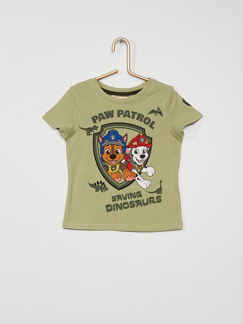 Camiseta estampada 'La Patrulla Canina' VERDE - Kiabi