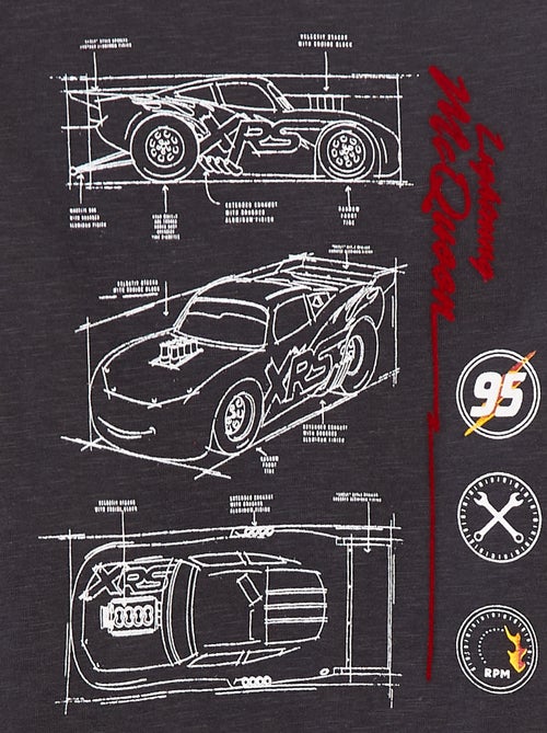 Camiseta estampada loose fit 'Cars' - Kiabi