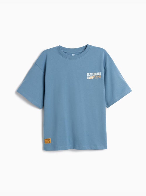 Camiseta estampada 'loose fit', mo fashion - Kiabi Camiseta estampada 'loose fit', mo fashion - Kiabi