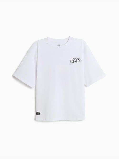 Camiseta estampada 'loose fit', mo fashion - Kiabi Camiseta estampada 'loose fit', mo fashion - Kiabi